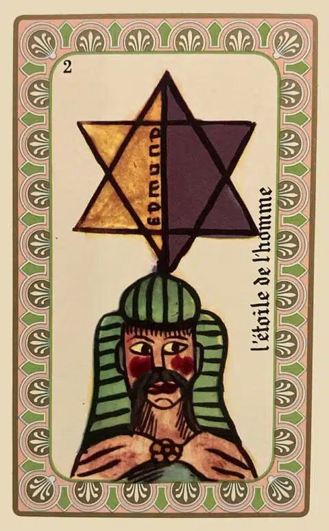 L'étoile de l'homme Oracle Belline - carte n°2