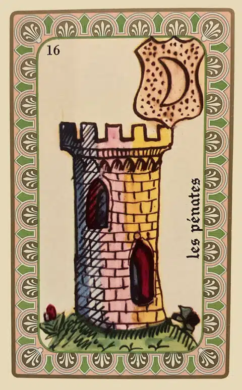 Les pénates Oracle Belline - carte n°16