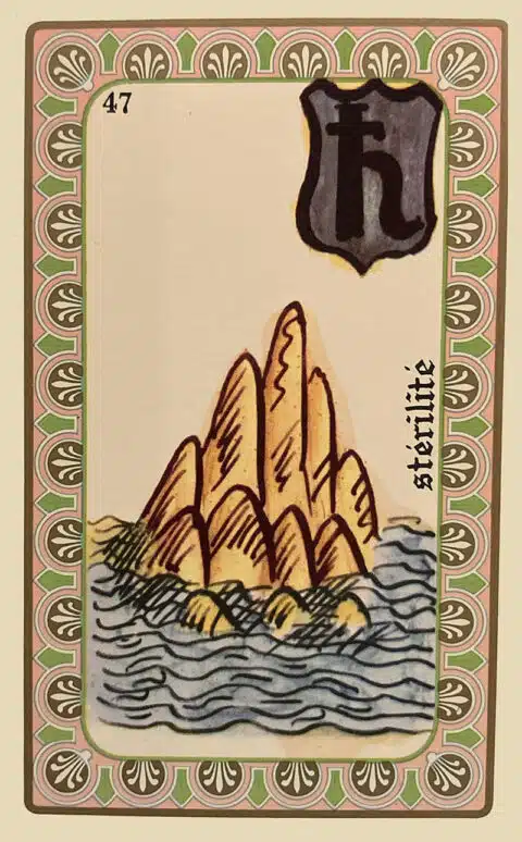 Stérilité Oracle Belline - carte n°47